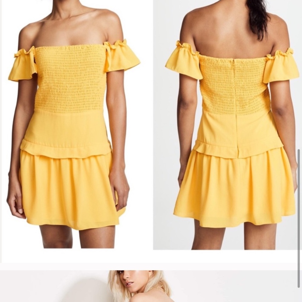 NWT ALI AND JAY fit and flare mini dress (small)